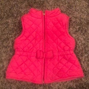 Pink Quilted Vest